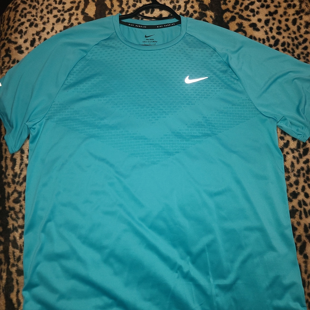 Nike Blue Short Sleeve Dri-Fit Performance Tee